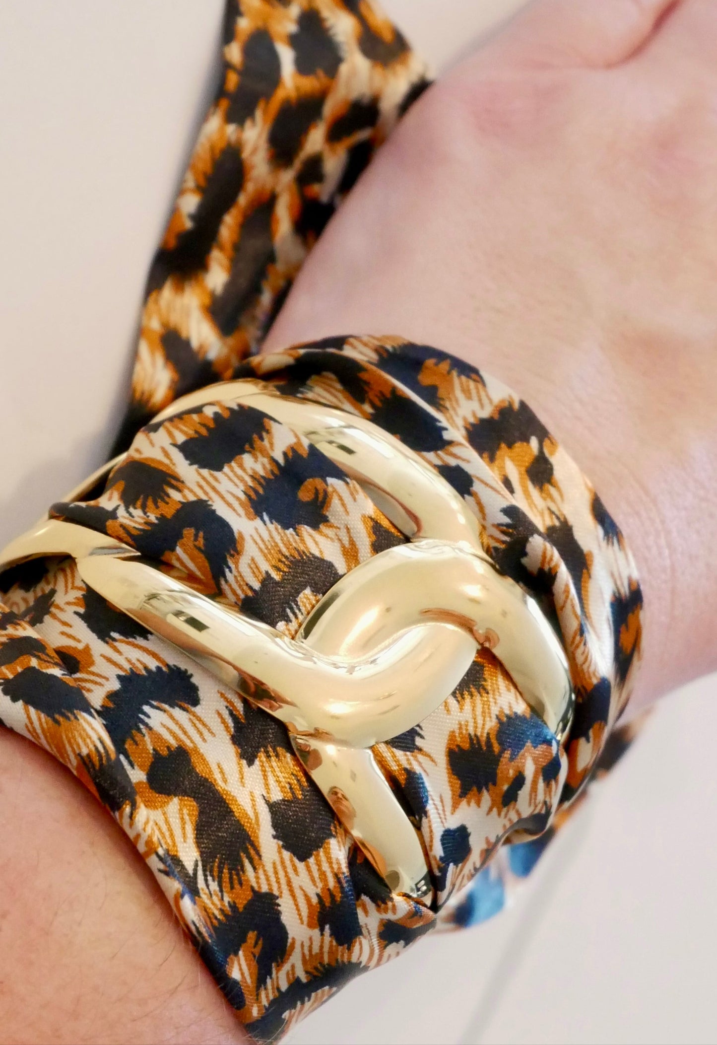 The Leopard Scarf Bracelet