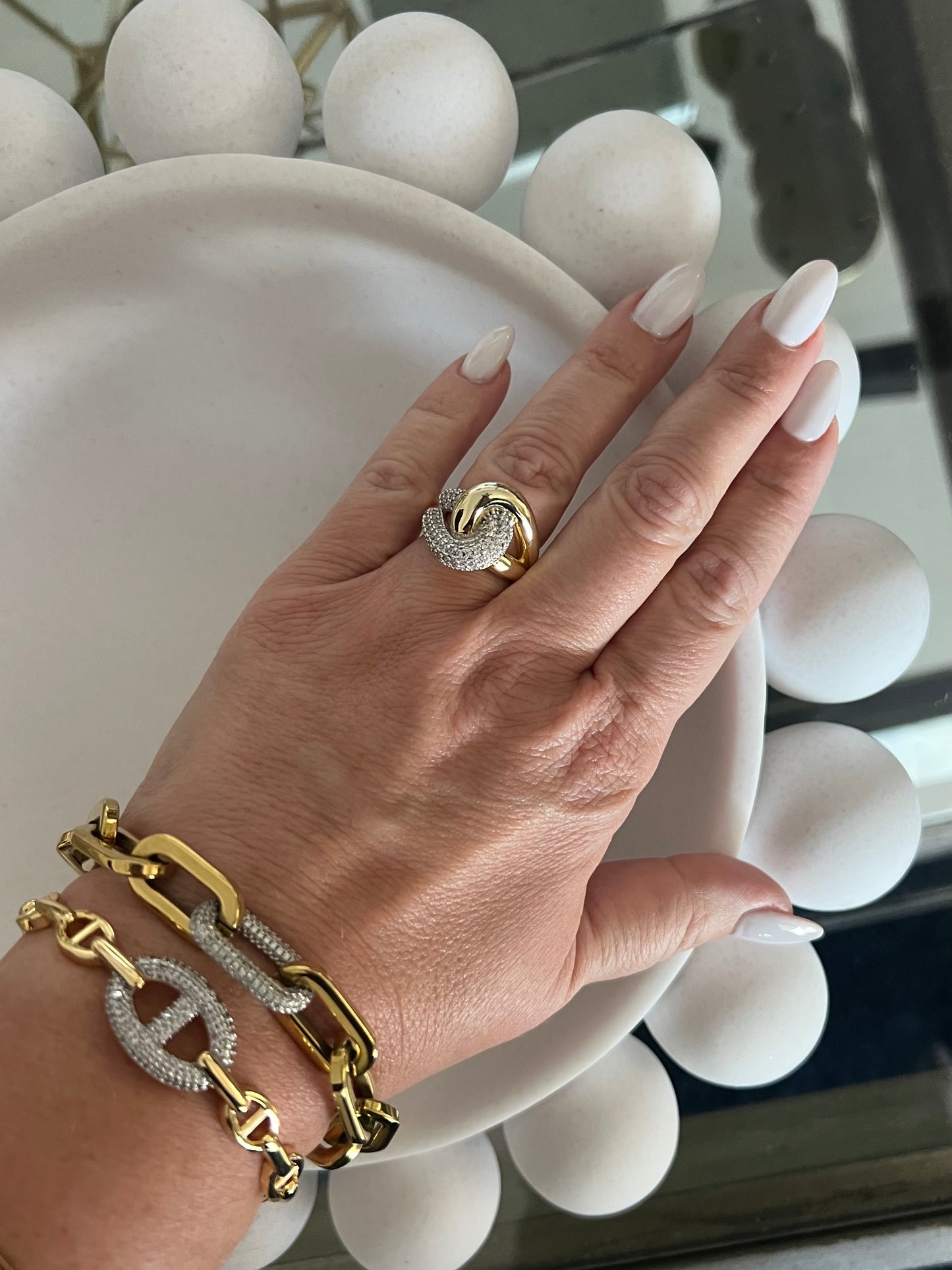 The Frankie Pavé Ring