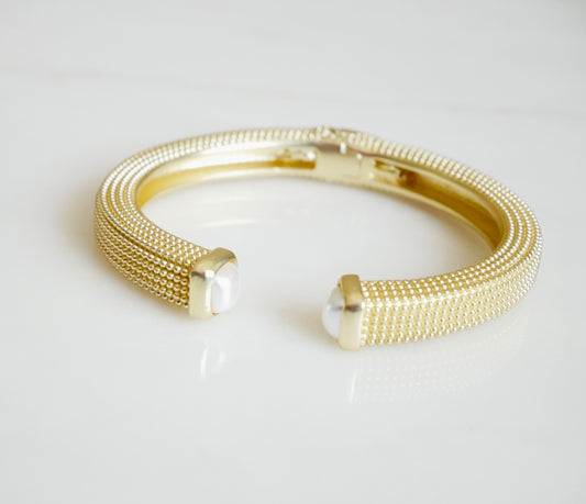 The Luna Pearl Cuff Bracelet