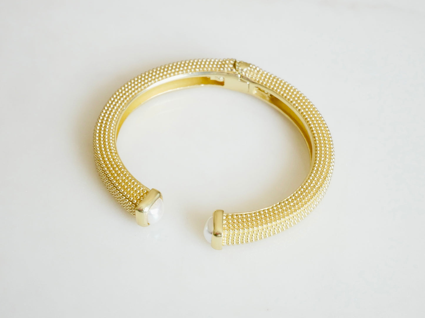 The Luna Pearl Cuff Bracelet