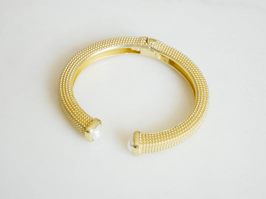 The Luna Pearl Cuff Bracelet