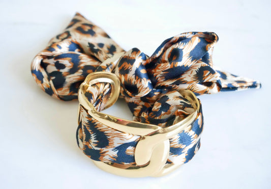 The Leopard Scarf Bracelet